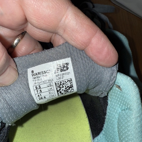 New Balance Fresh Foam Arishi V3 Running Shoes Womens Sz 9.5 Gray Blue Sneakers - Picture 6 of 7